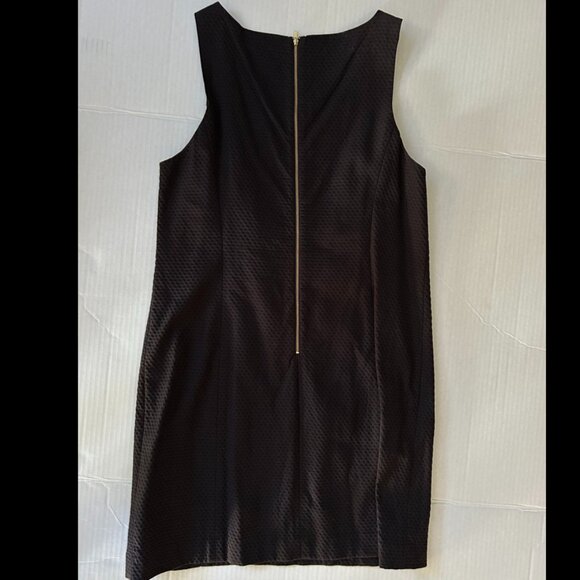 Lily Pulitzer Black and Gold Gabby Embroidered Shift Dress - Size 14 - Picture 4 of 4